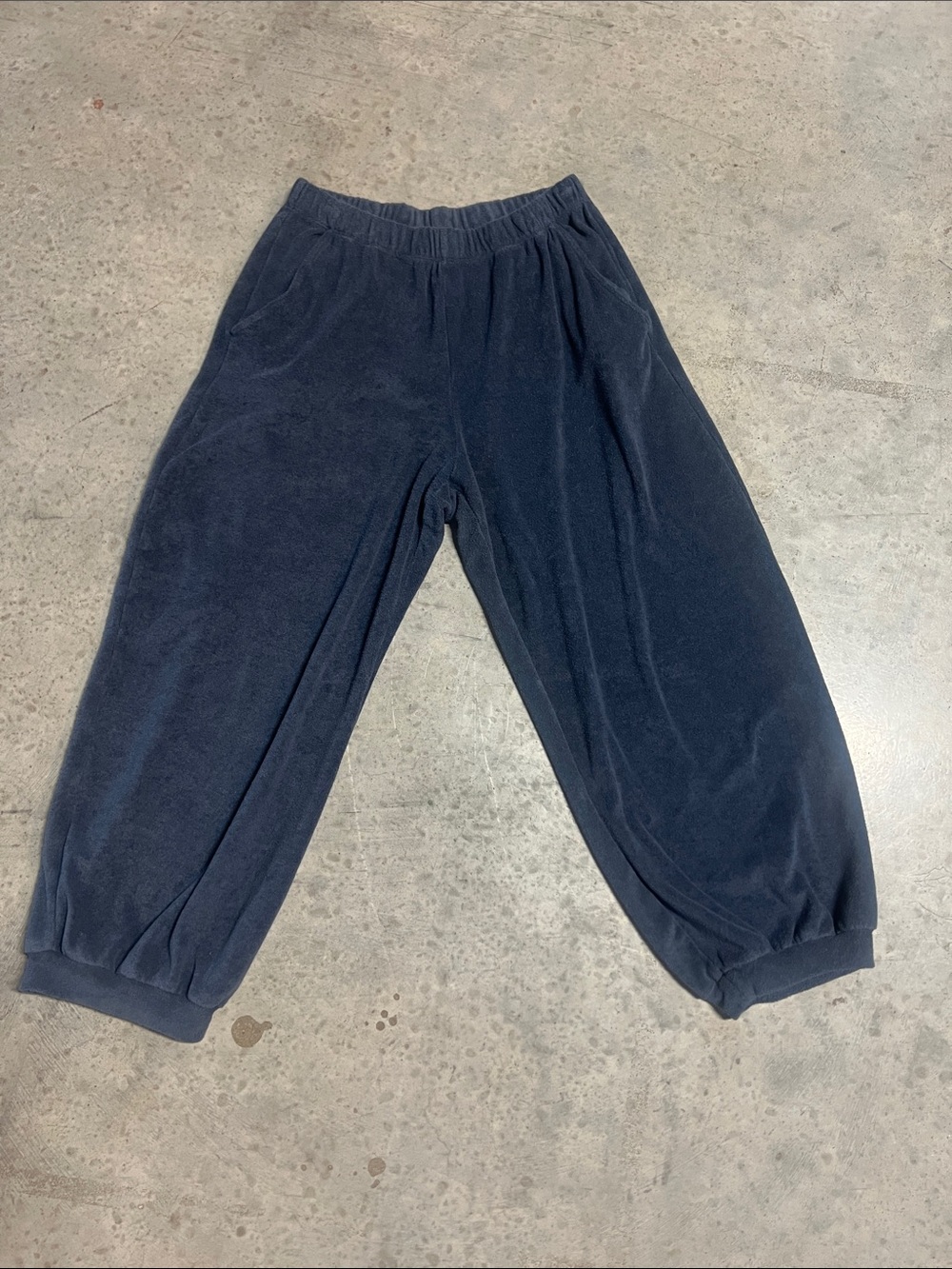 Old Navy Navy Blue Plush Jogger Pants